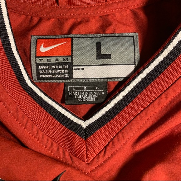 NIKE South Carolina Red Track Jacket Centre Swoosh (Size Large) - Picture 7 of 13